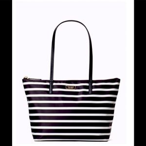 NWT Kate Spade Hayden Sailing Stripe Tote